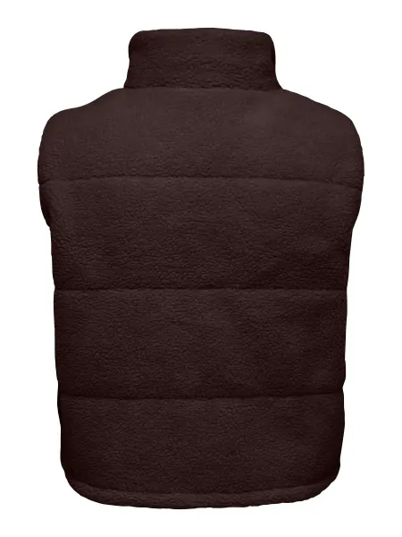 Hovedbilde CARSANDRA TEDDY WAISTCOAT SEAL BROWN
