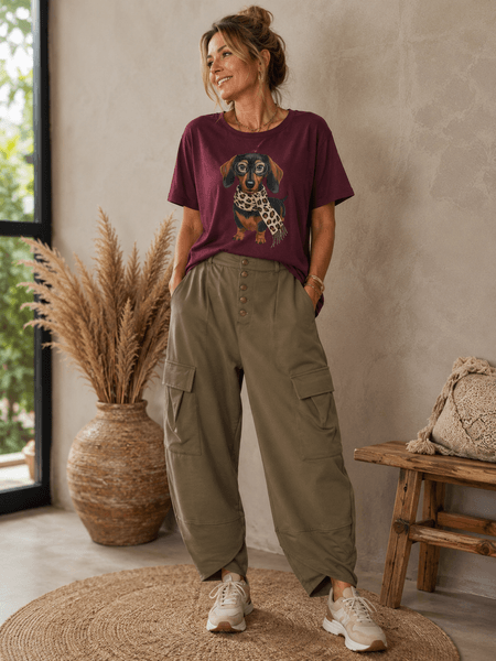 Hovedbilde AMALFI PANTS MILITARY
