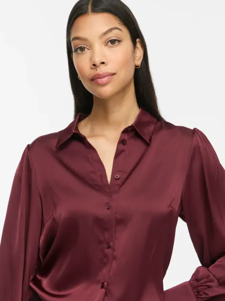 Hovedbilde VIENNA RAVENNA L/S BALLOON SHIRT PORT ROYAL