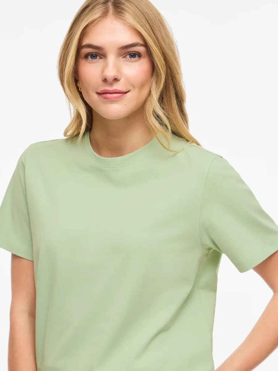  VINORA S/S T-SHIRT SMOKE GREEN