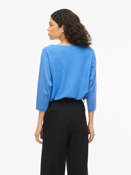 Hovedbilde VIMALU BO NECK 2/4 SLEEVE KNIT TOP