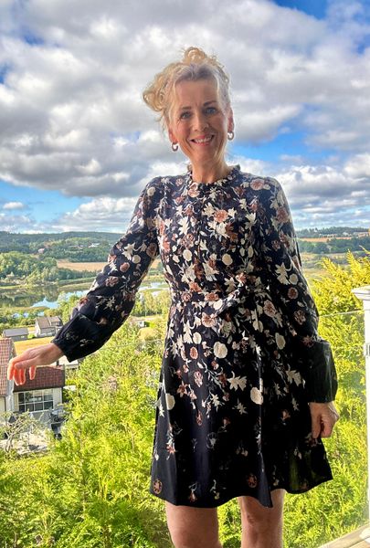 Hovedbilde VIELMA O-NECK L/S SHORT DRESS/LN NEW BLACK BEAUTY ...