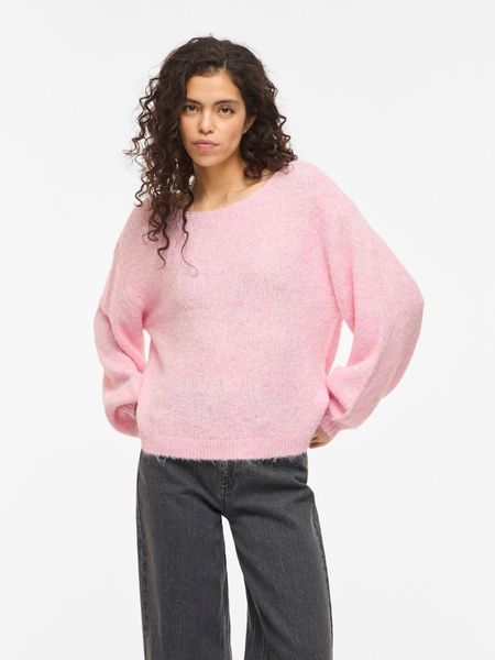 Hovedbilde VIMARLEY L/S EMB KNIT PULLOVER CHERRY BLOSSOM