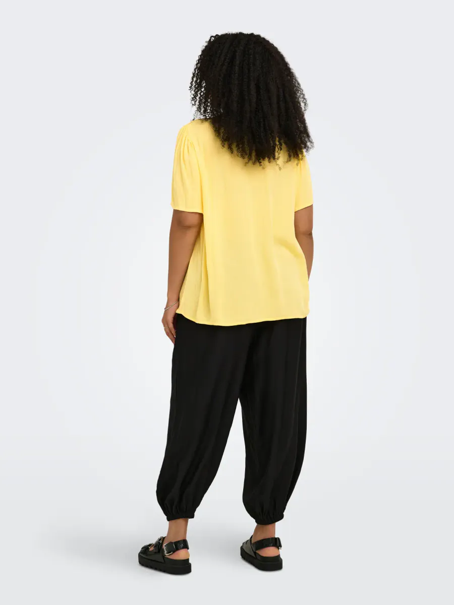 CARSELASI S/S V-NECK TOP 
