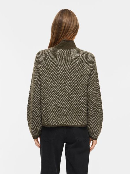 Hovedbilde VILORY HIGH NECK L/S KNIT TOP FORREST NIGHT