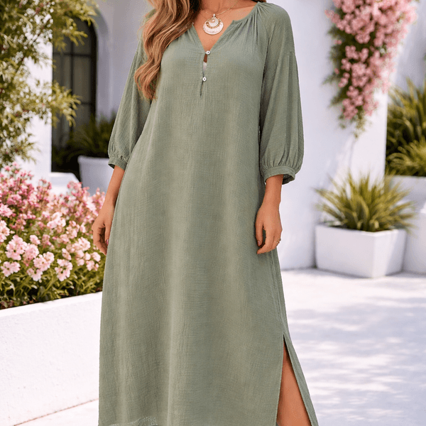 Hovedbilde CELINE DRESS GREEN