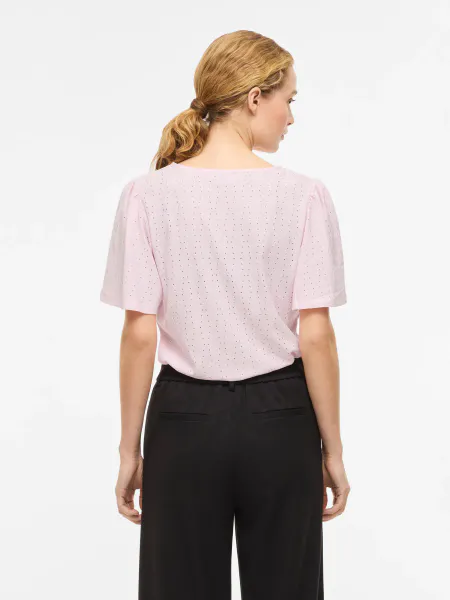 Hovedbilde VIBELLI O-NECK S/S TOP CHERRY BLOSSOM