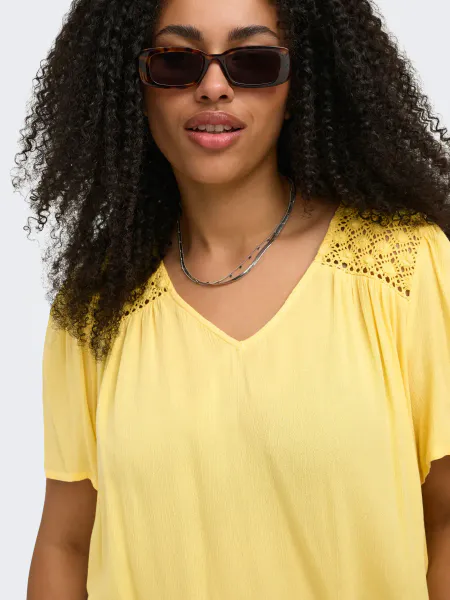 Hovedbilde CARSELASI S/S V-NECK TOP 